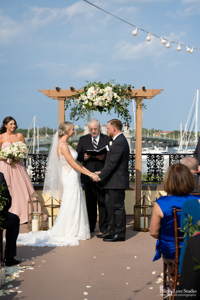 Outdoor wedding ceremony on Socialite Event Planning Florida