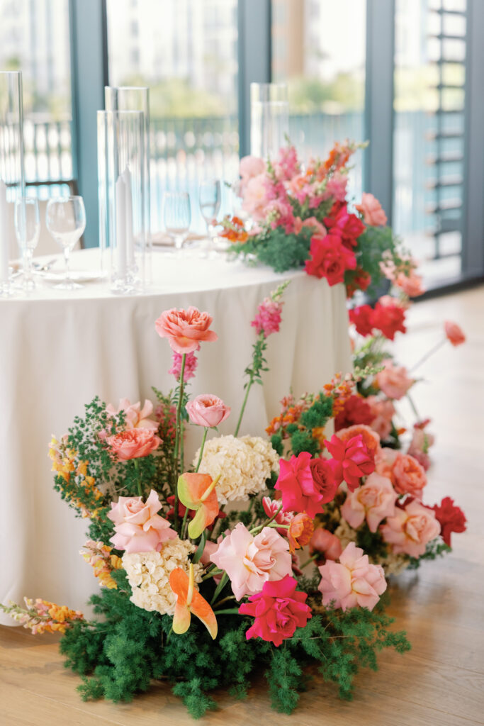 Pink Wedding Flowers Socialite Events Florida