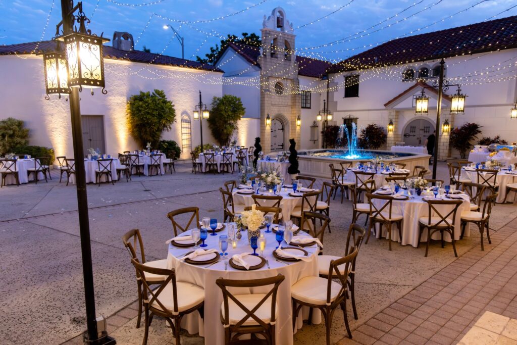 Outdoor Wedding Reception on Socialite Events Orlando