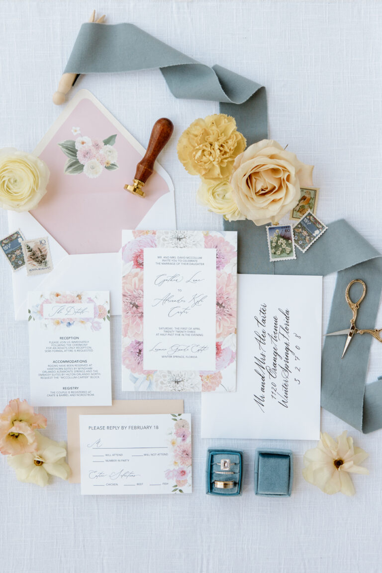 Wedding Stationery Tips on Socialite Events Orlando