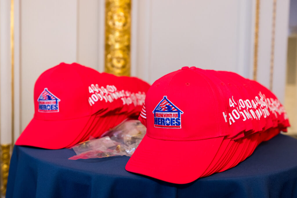 red baseball hats for Building Homes for Herores