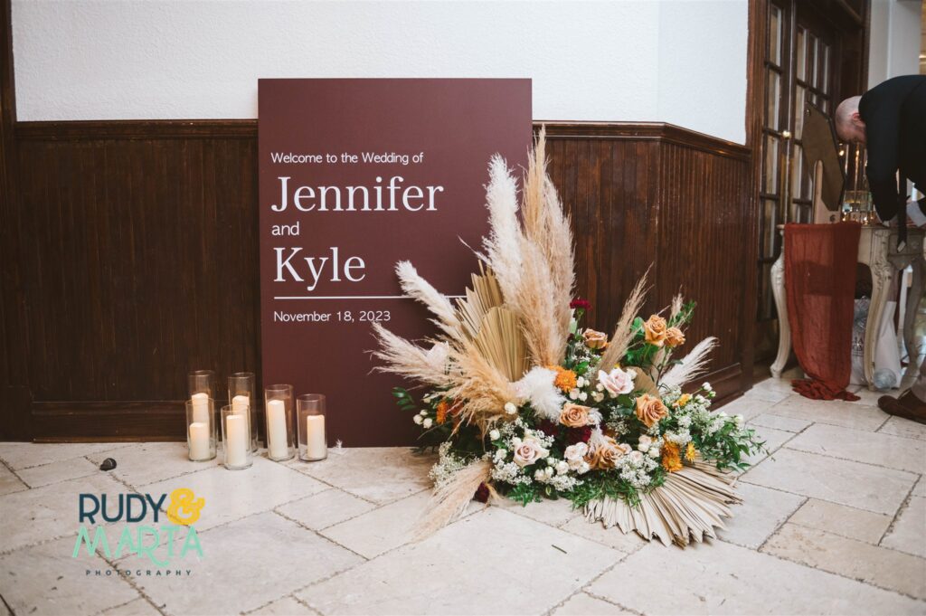 Wedding details from day of coordination wedding planning service